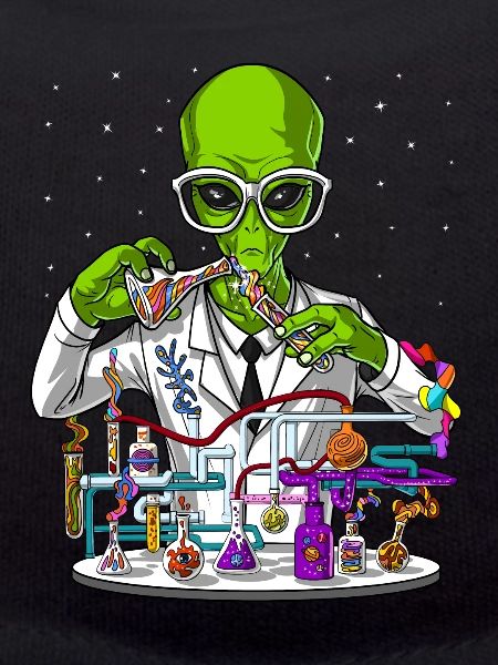 Alien Chemistry Scientist