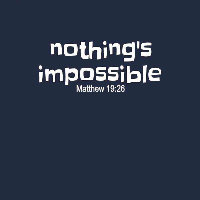 Conception chrétienne - Rien n'est impossible, Matthew