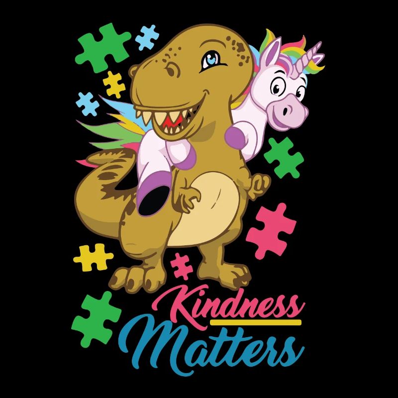 Kindness Matters - Cute Autism Puzzle Autistic