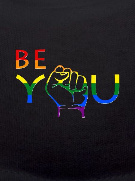 Sois toi Fierté Fist Arc-en-ciel