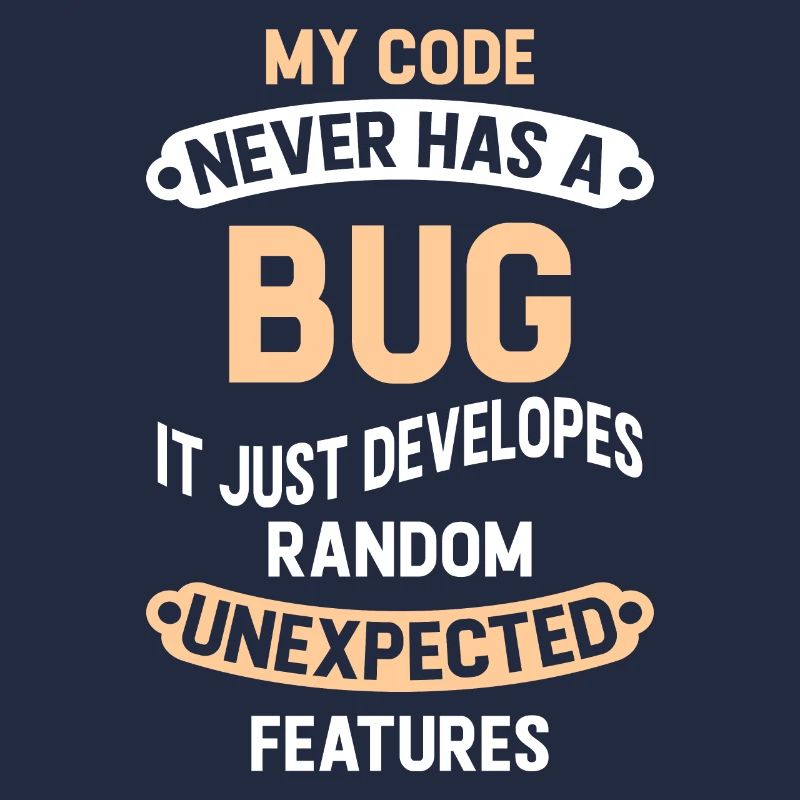 Programmeur - Mon code n'a jamais de bug