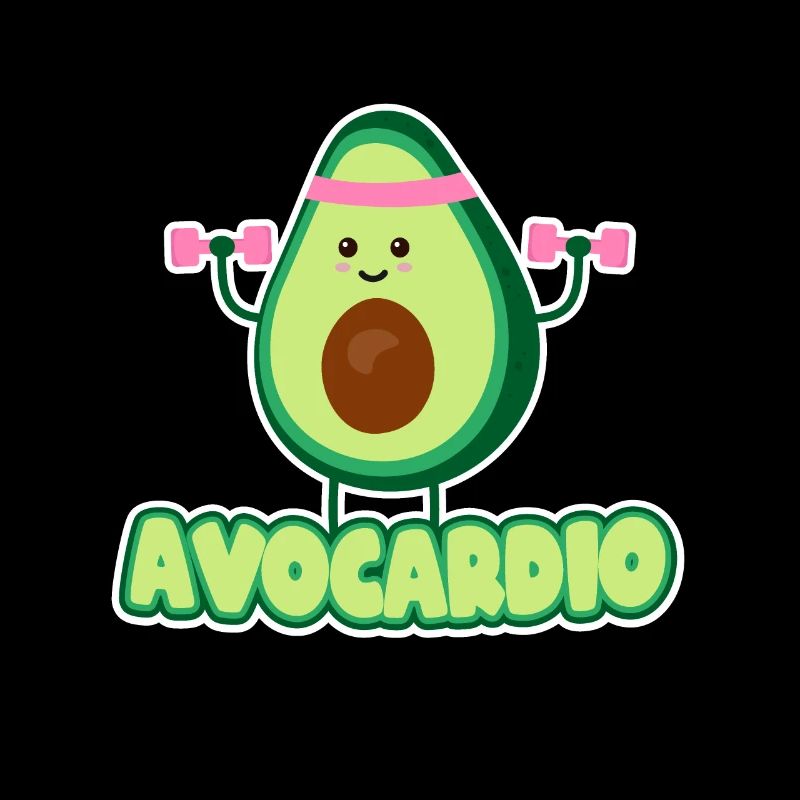 Avocado Avocardio Fruit Végétalien Végétarien Cardio