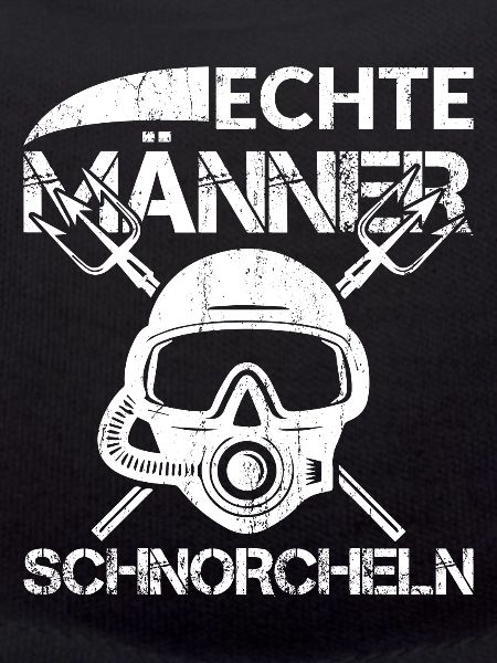 ECHTE MÄNNER SCHNORCHELN