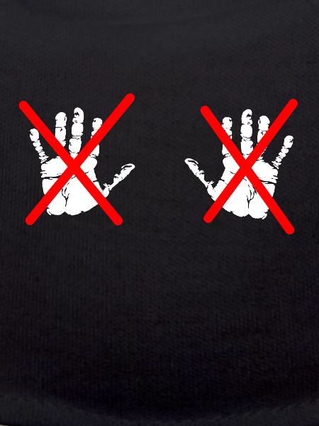 hands off white