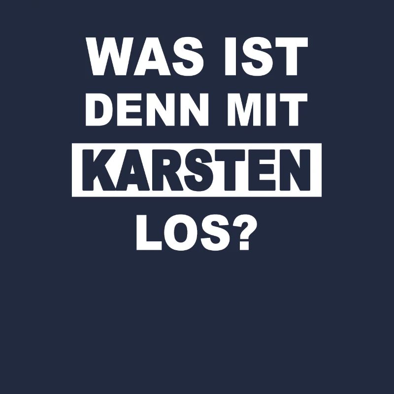 Was ist denn mit Karsten los?