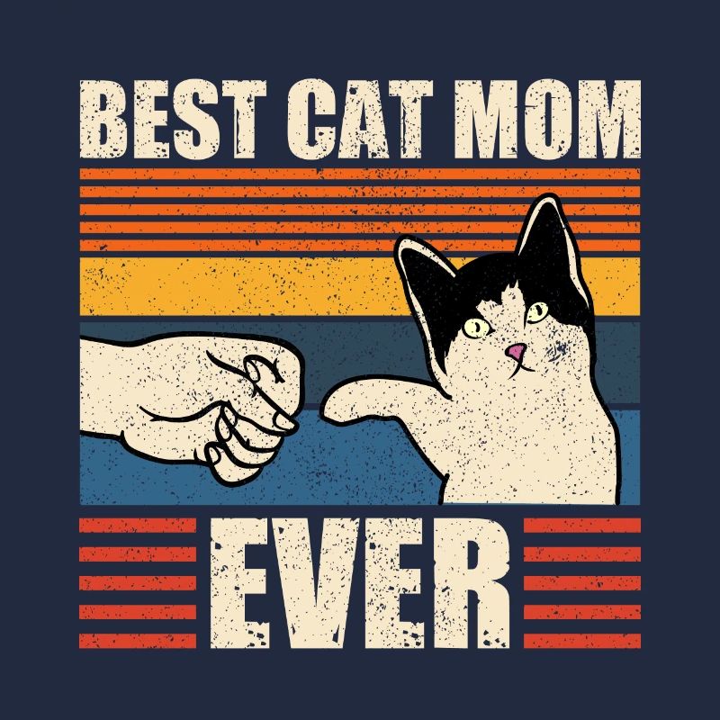 Best Cat Mom Ever Beste Katzen Mama Mutter Kitten