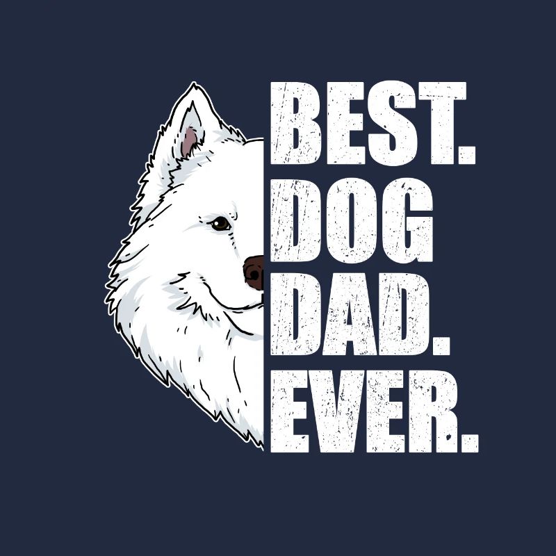 Bester Hunde Papa Samojede Hunde Geschenk