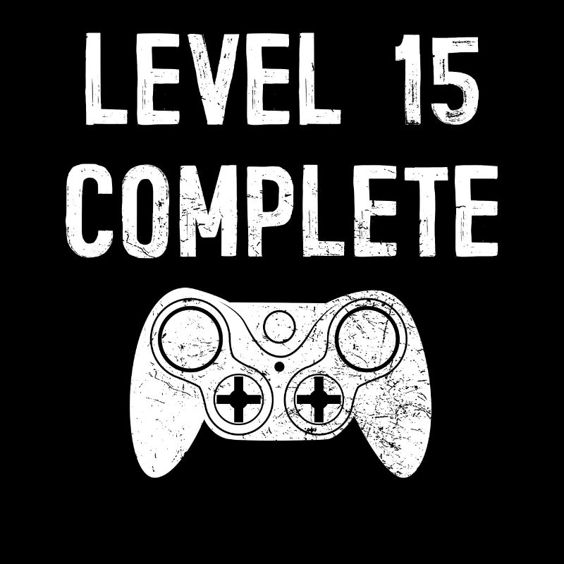 Level 15 Complete 15 Geburtstag Geschenk 15 Jahre