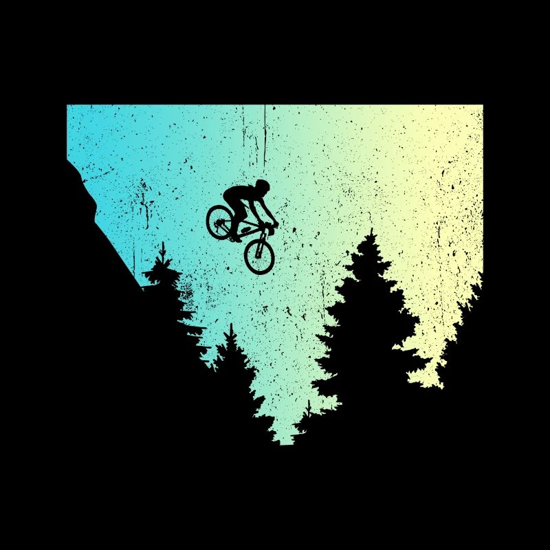 Mountain biker MTB gift Funny saying