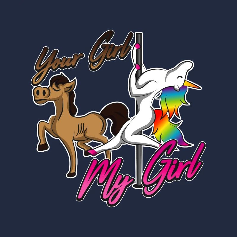 Pole dance licorne pole dance cadeau
