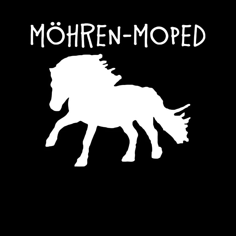 Möhren Moped Shetty Shetlandpony