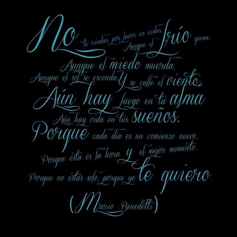 Gedicht Mario Benedetti