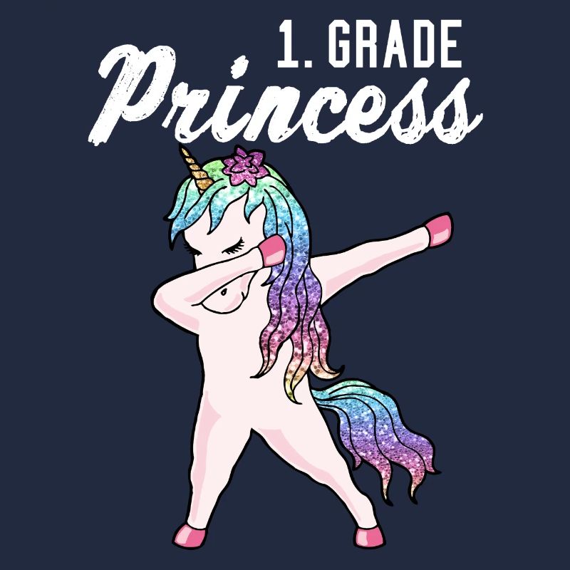 1 Klasse Einhorn Einschulung Geschenk Mädchen