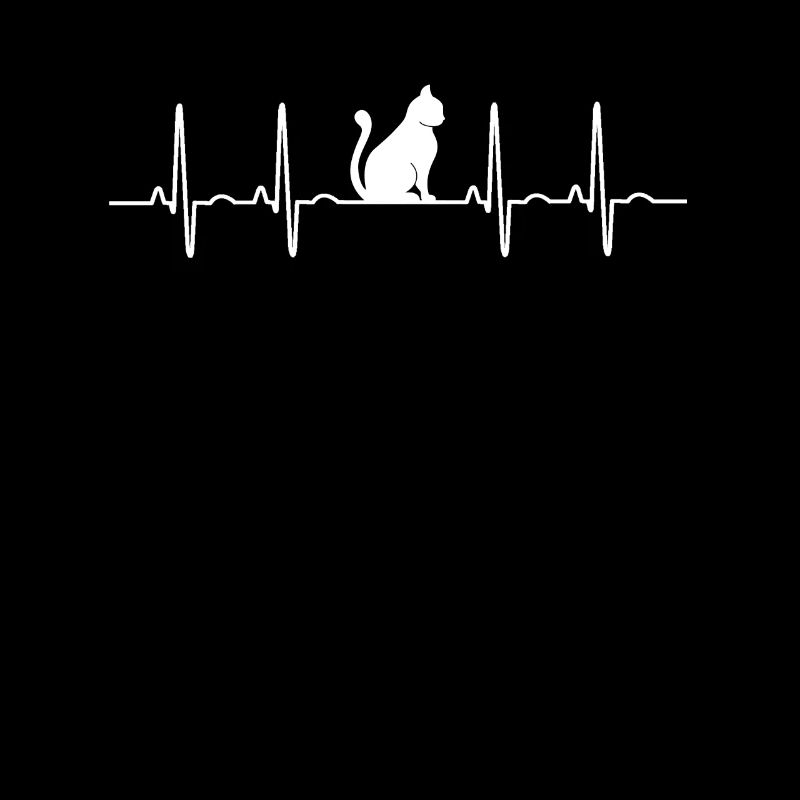 Cat heartbeat cat fan
