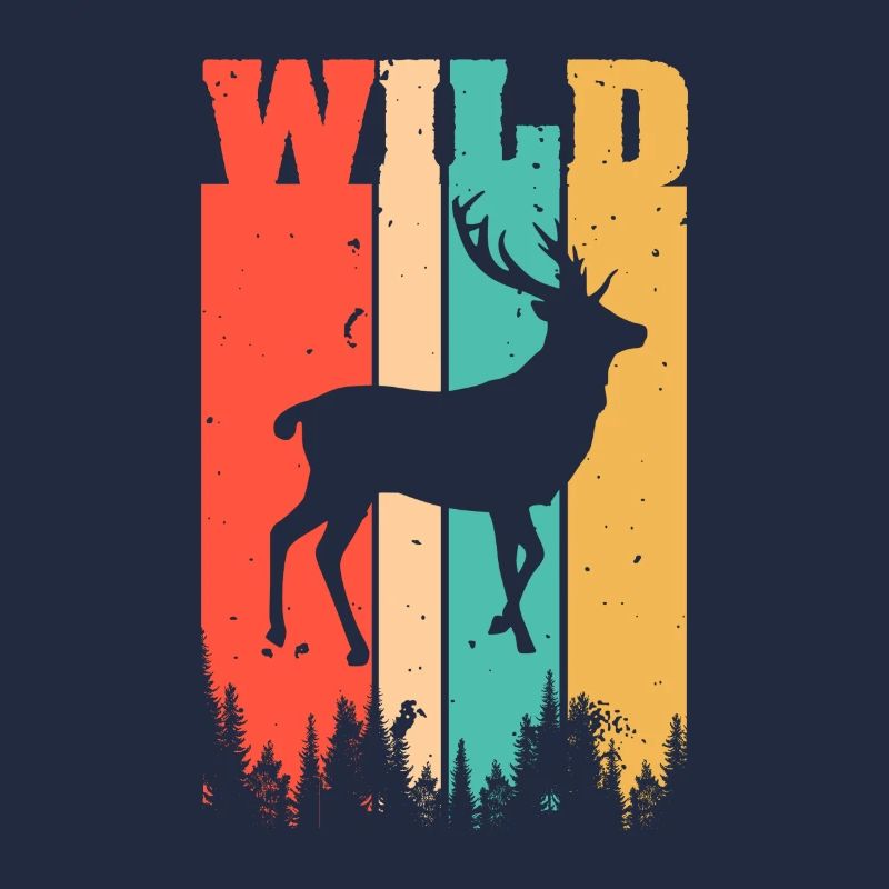 Cerf sauvage