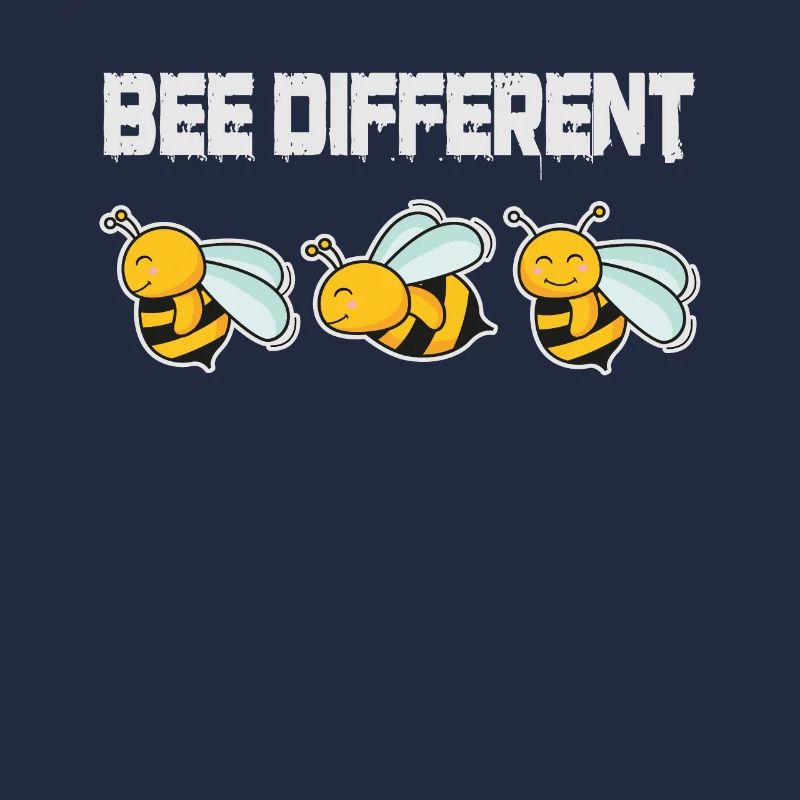Bee Different Bienen Sei Anders Be Yourself