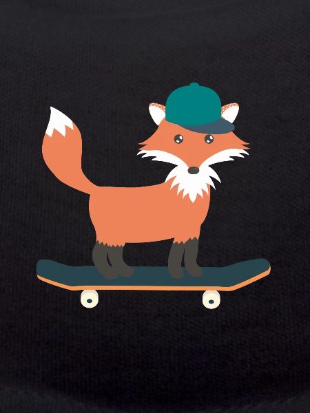Skateboard Skater Fuchs