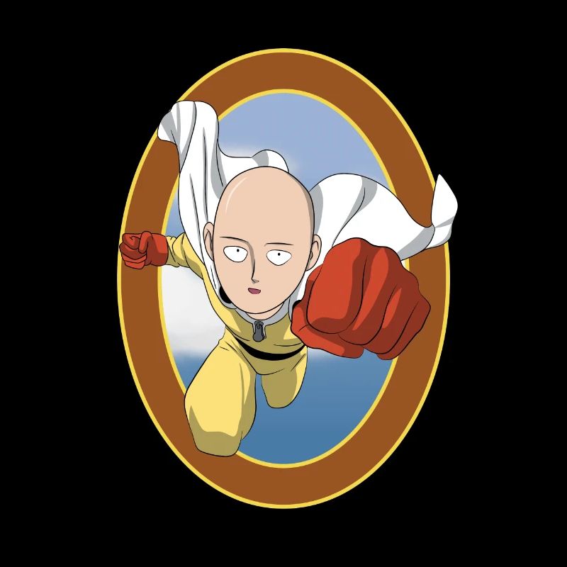 Superheld Design Glatze / tolle Geschenkidee