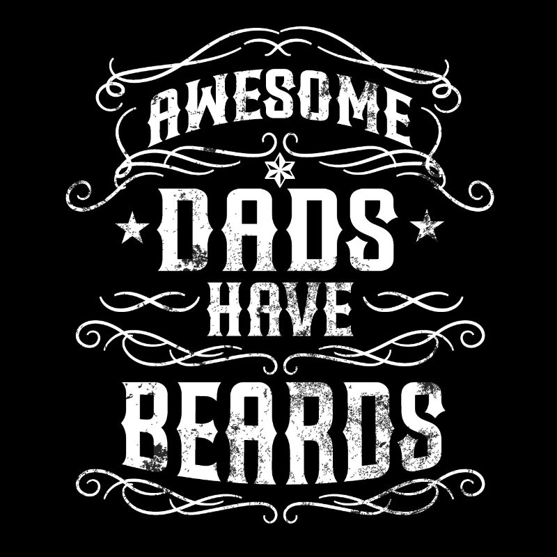 Les papas impressionnants ont la barbe