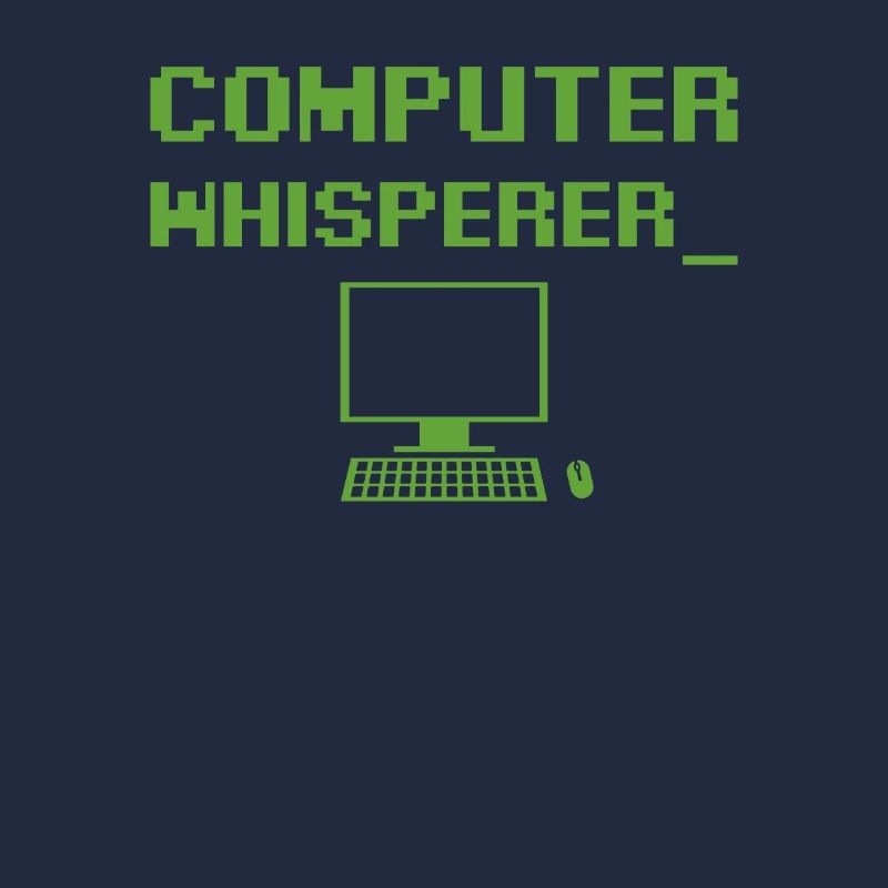 Computer Whisperer Tech unterstützt Nerds Geeks Fun