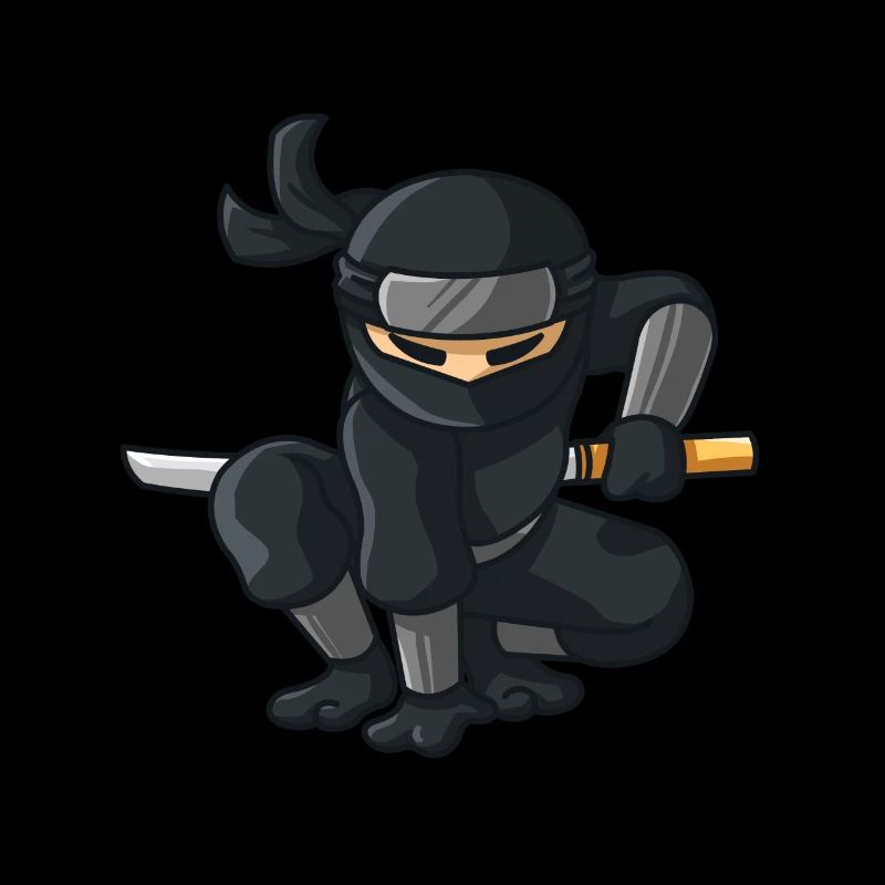 Ninja avec katana