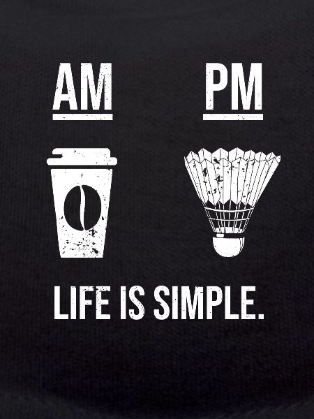 Badminton and coffee