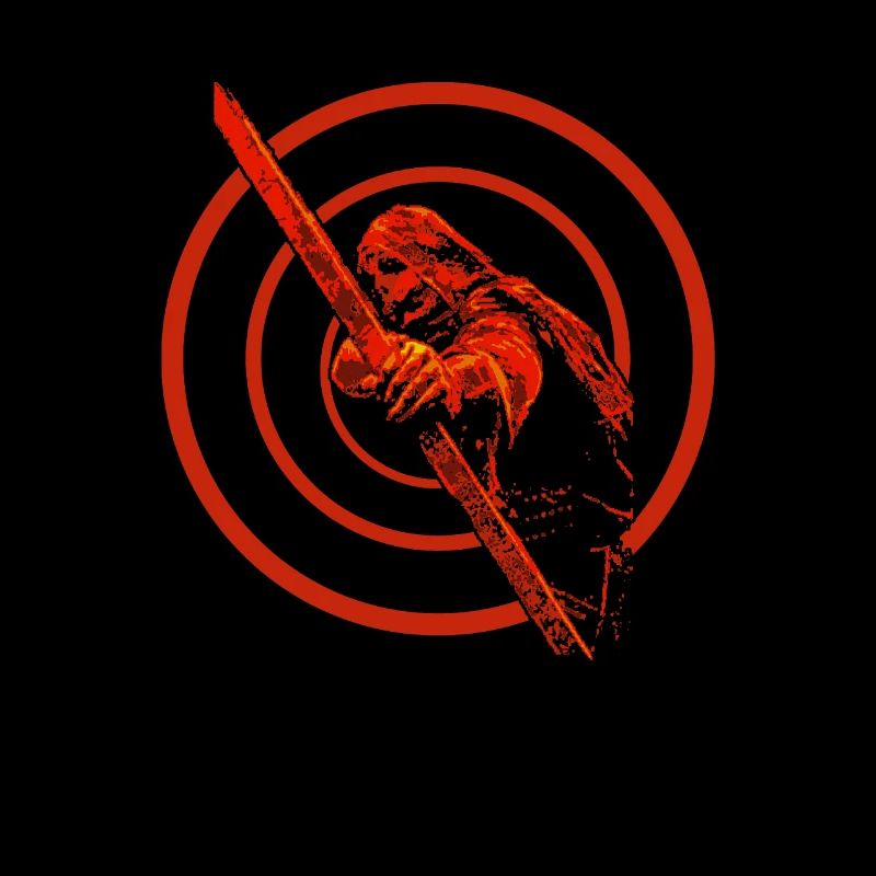 Bogenschütze mit Pfeil und Bogen