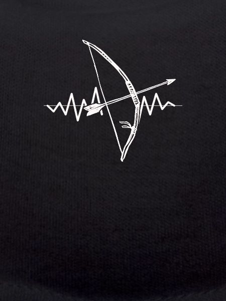 Heartbeat bow and arrow