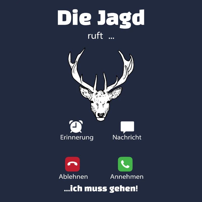 Jagd ruft Geschenk Jäger