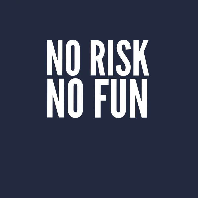 No Risk no Fun Lustig Geschenkidee Geburtstag