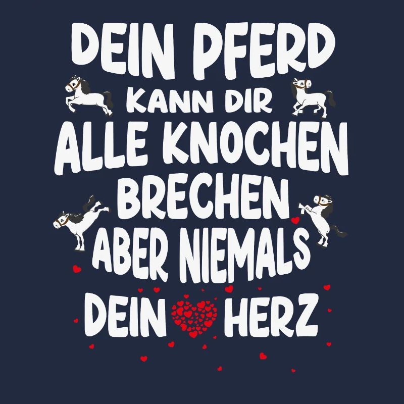 Dein Pferd kann Dir alle Knochen brechen