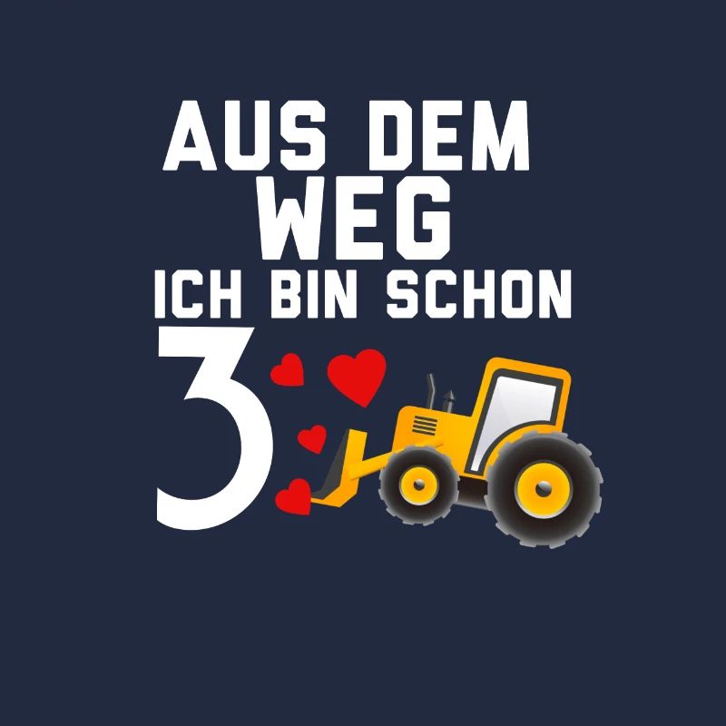 Aus den Weg Ich bin 3 Geburtstag Geschenkidee