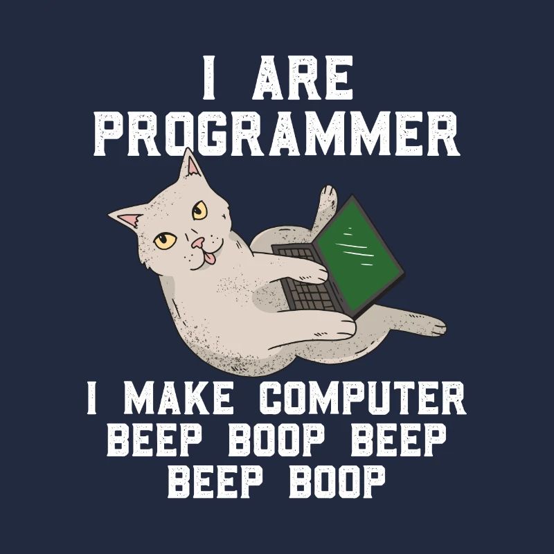 Programmer cat