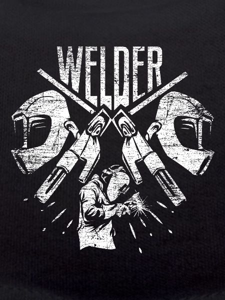 Welder welding