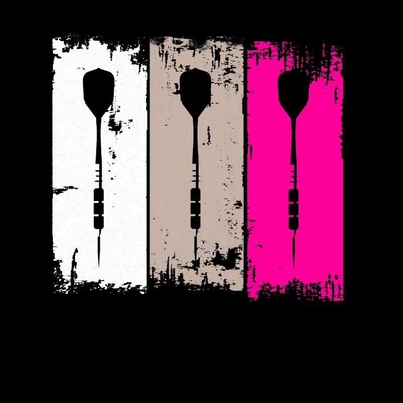 Darts Retro Darts Design Women's Tournament