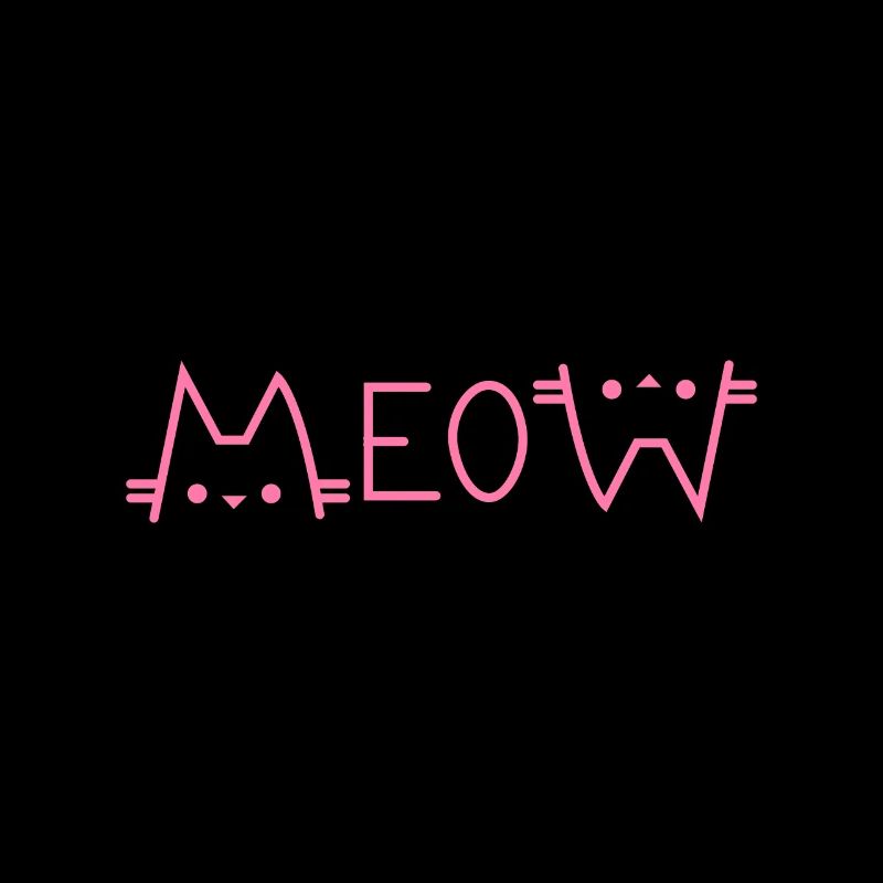Katzendesign "MEOW"
