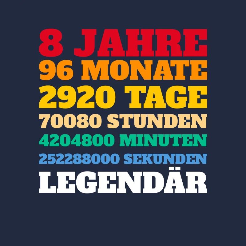 8. Geburtstag Geschenkidee Junge Mädchen