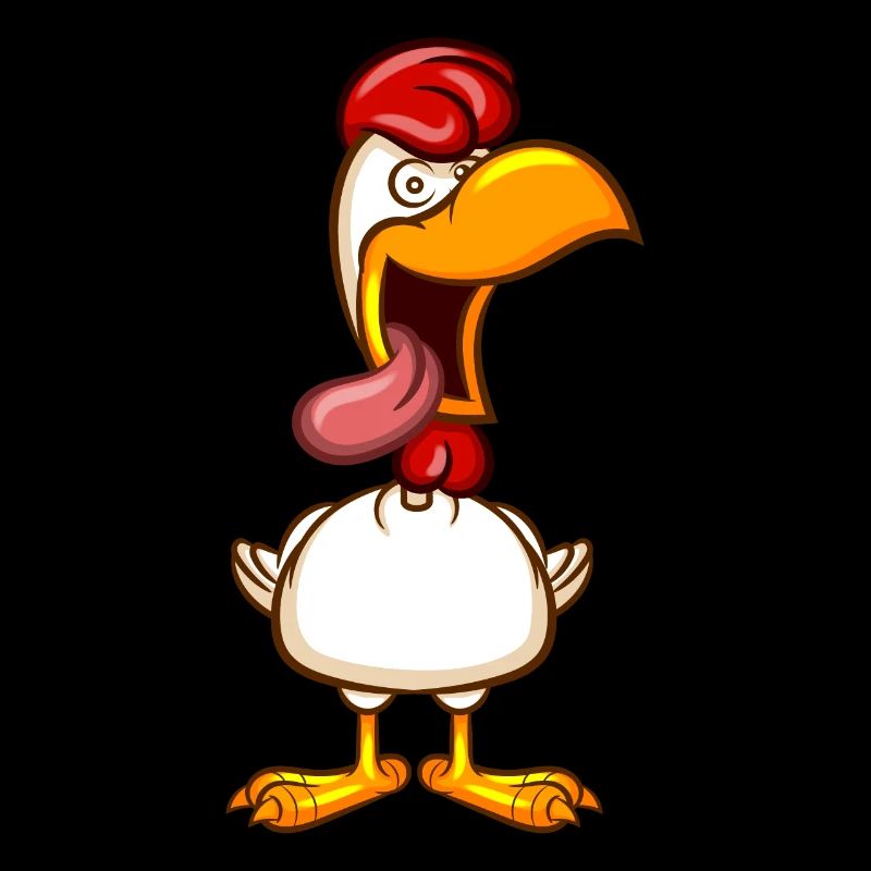 Verrücktes Huhn
