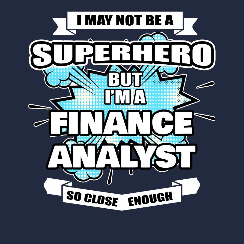 Analyste financier Gift Superhero Analyste financier
