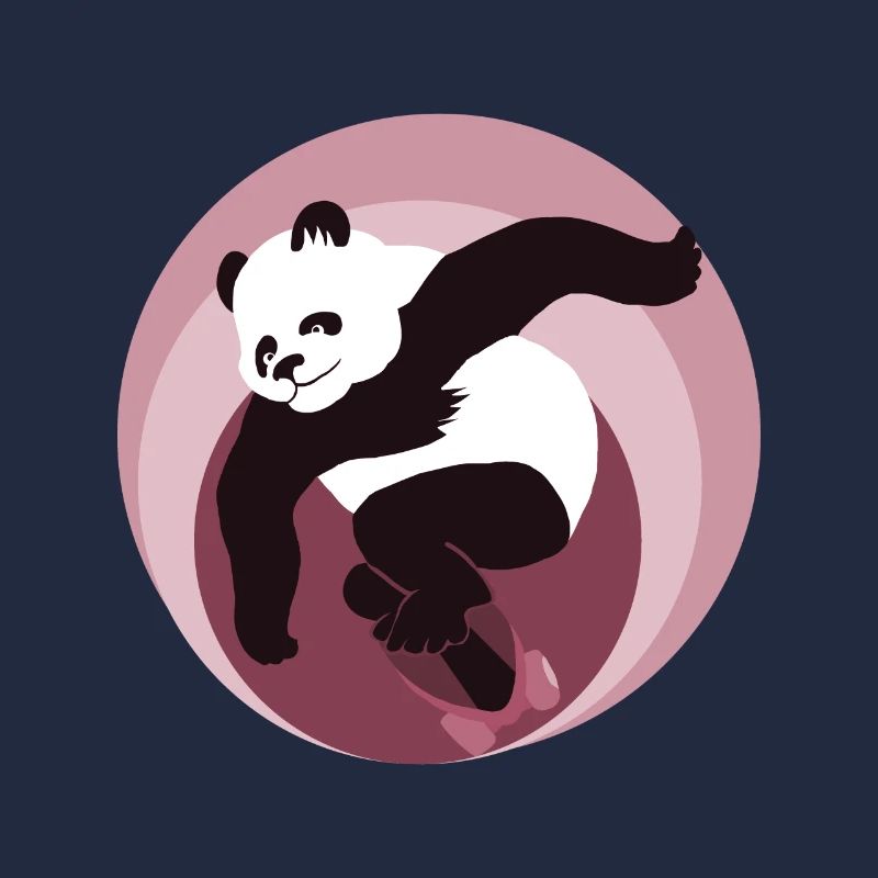 fabelhafter Skatepanda