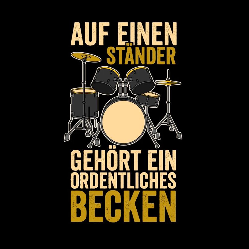 Schlagzeuger Lustige Geschenkidee