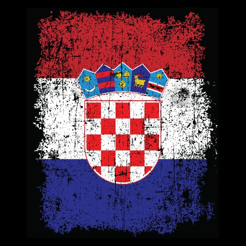 Croatie Drapeau drapeau drapeau Hrvatska drapeau croate