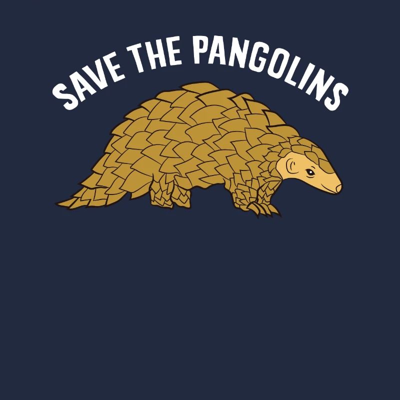 Save The Pangolins Cute Pangolin Lover Gift