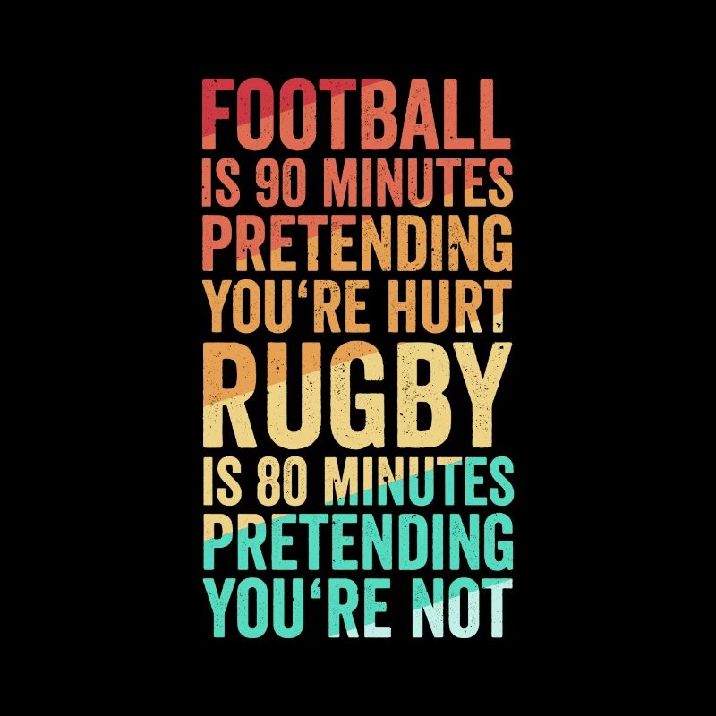 Conception drôle de rugby