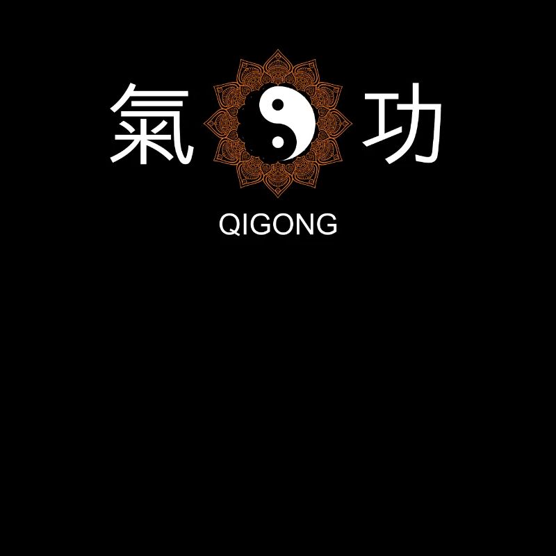 Qigong Yin Yang Mandala Meditation Geschenkidee