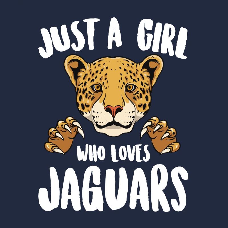 Nur ein Mädchen, das Jaguare Liebt