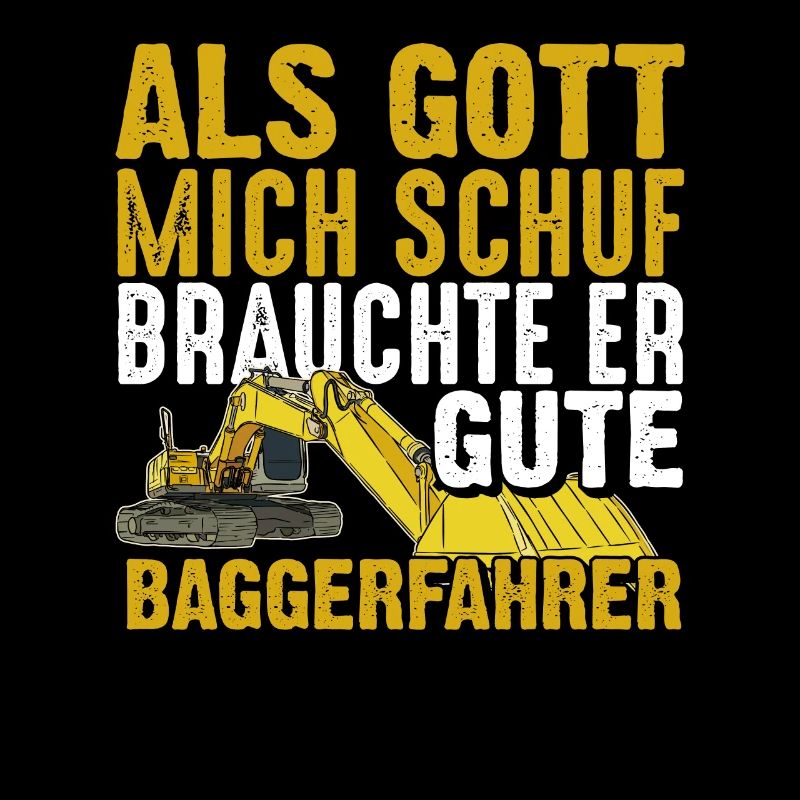 Baggerfahrer Geschenk