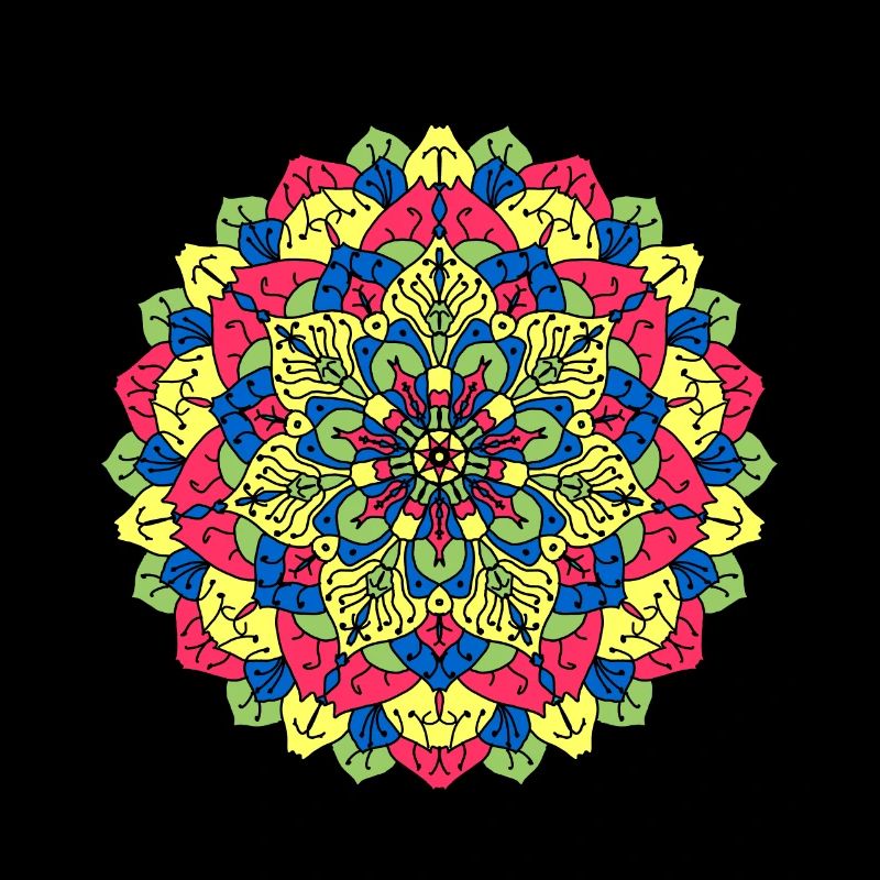 Mandala Flower Power