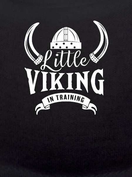 Little Viking in training