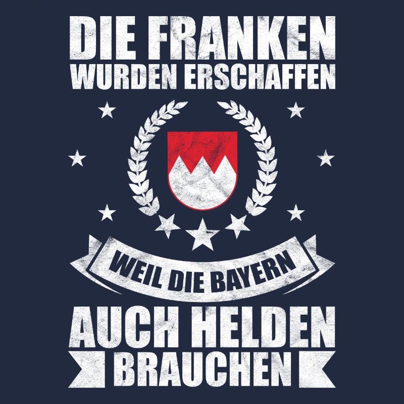 Franken Held Helden Geschenk